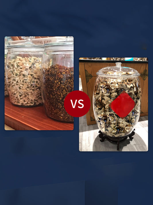 Clear Storage Jar For Dry Goods Snacks