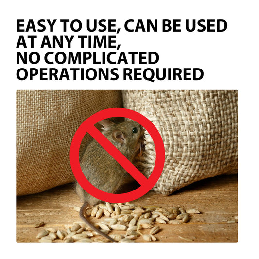 Ultrasonic Mouse Repellent - Indoor & Outdoor Protection