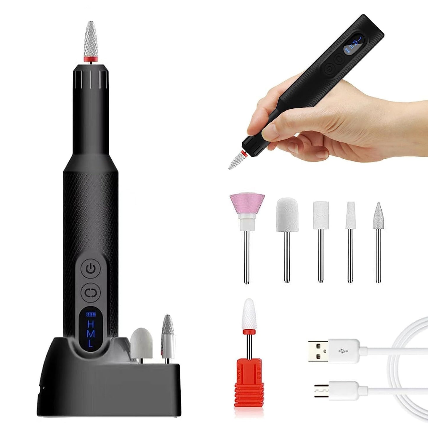 USB Portable Nail Piercing Device