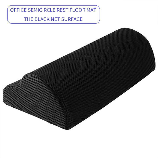 Ergonomic Foot Rest - Semicircular Under Desk Footrest for Office & Home