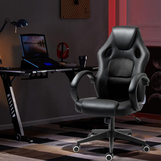 Gaming Office Chair - Adjustable Swivel Desk Chair for Home Office & Gaming