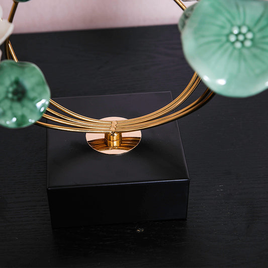 Ceramic Decorative Figurine - Handcrafted Ornament for Home & Office Décor