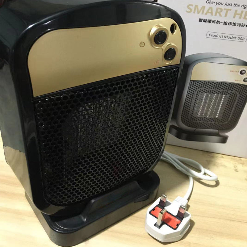 Vertical Space Heater - Compact Desktop Heater for Home & Office