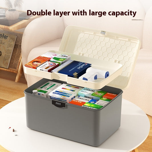 Storage Box With Lock Household Goods Storage Box