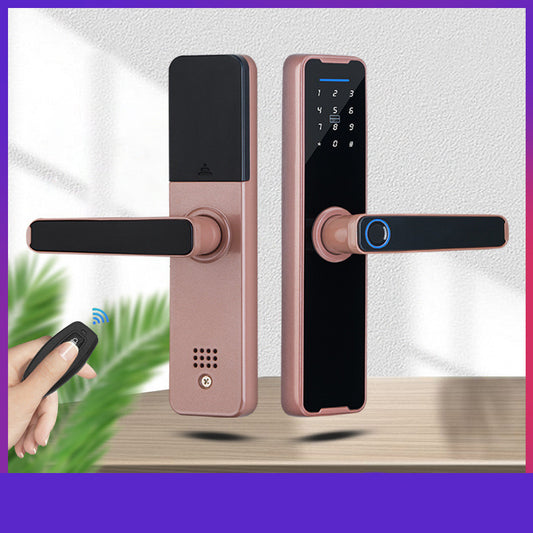 Smart Fingerprint Door Lock - Keyless Entry Lock with Code & Fingerprint Access