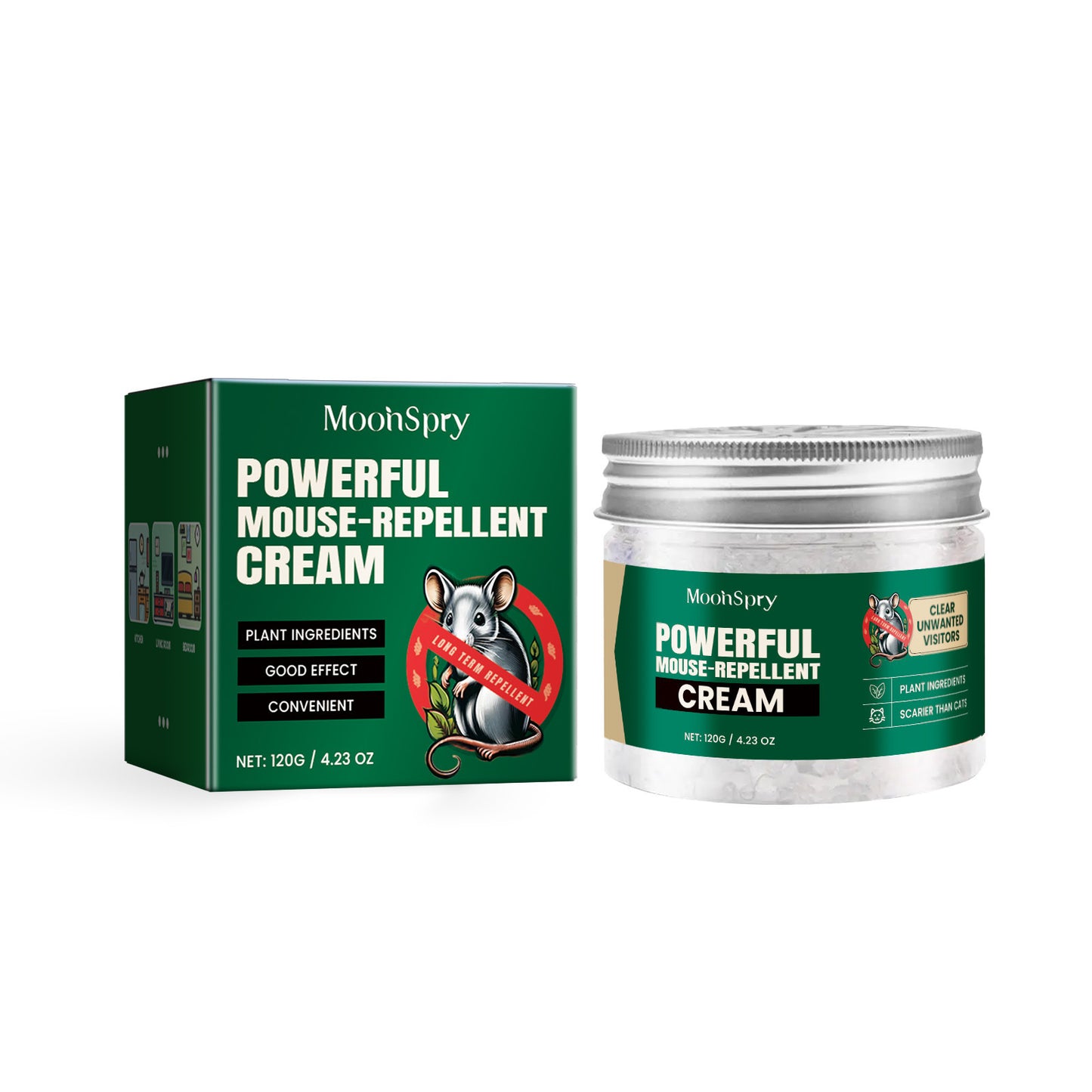 Ultrasonic Mouse Repellent - Indoor & Outdoor Protection