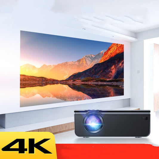 Minimalist Wall Projector Clock - Modern LED Projection Display for Home & Office