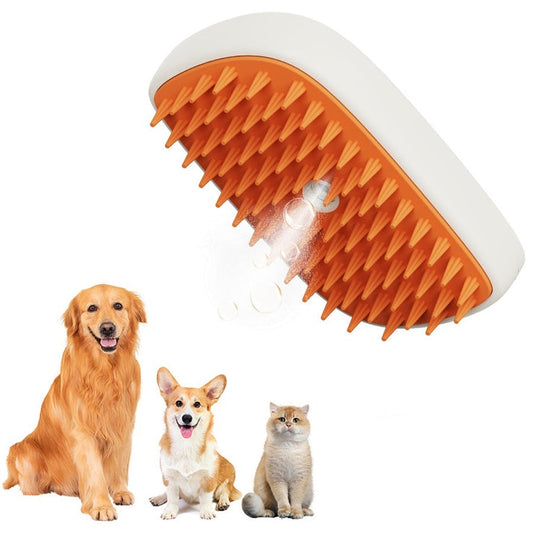 USB Rechargeable Pet Steam Brush – A Smarter Way to Groom Your Cat