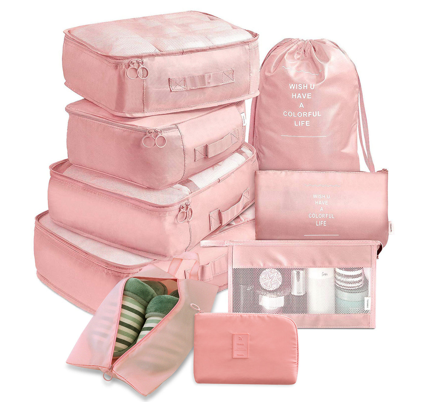 Luggage Storage Bag Travel Goods Storage Set