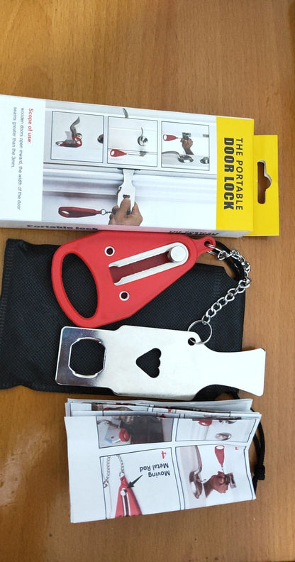 Portable Household Shackle Top Door Device