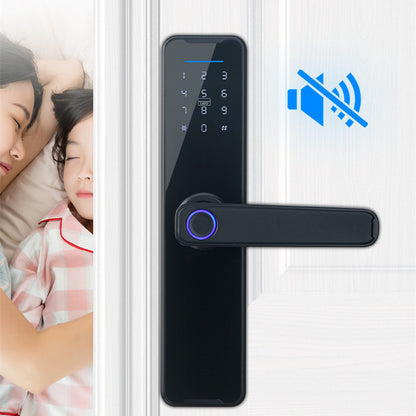 Smart Fingerprint Door Lock - Keyless Entry Lock with Code & Fingerprint Access