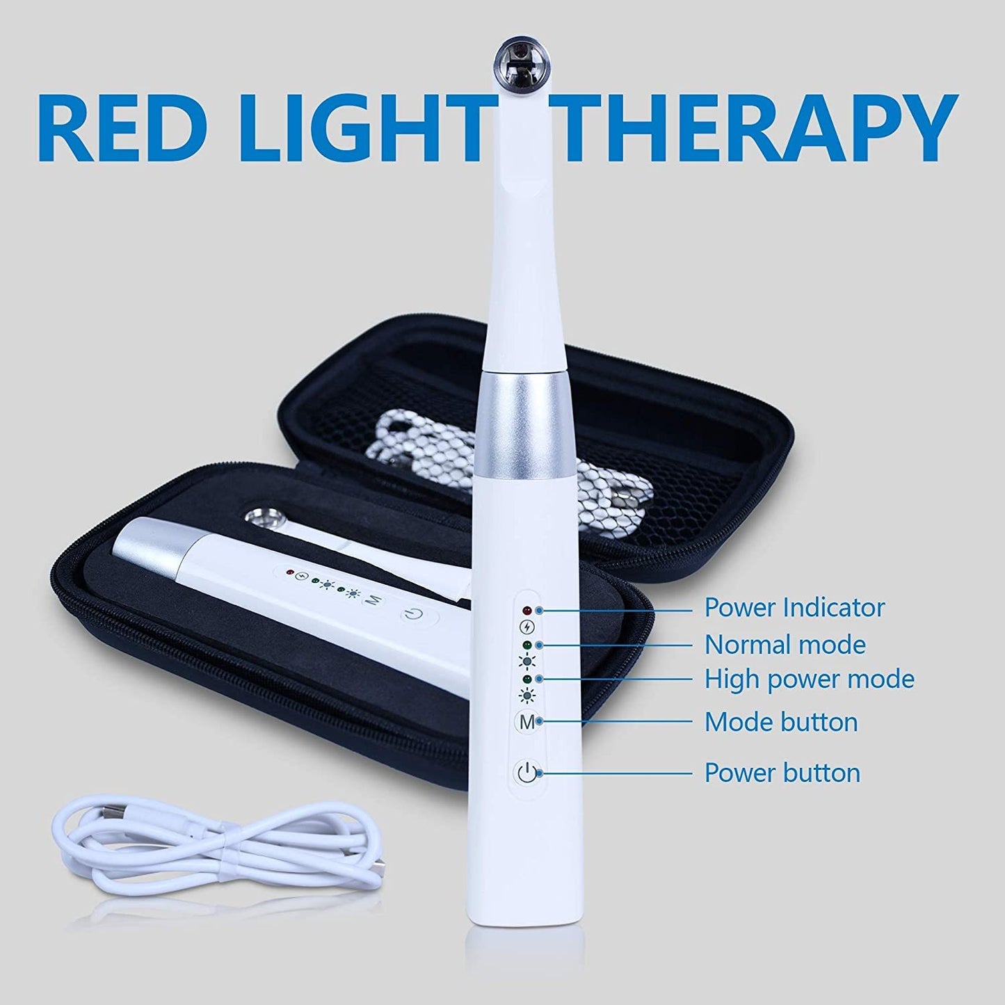 USB Port Reusable Portable Infrared Pen Physiotherapy Device