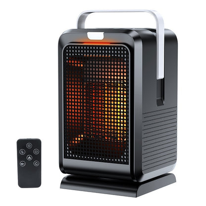 Desktop Space Heater - Compact Warm Air Blower for Home & Office Desks