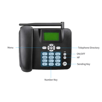 Wireless Cordless Telephone - Caller ID Phone for Home & Office Use