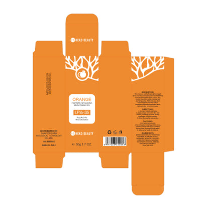 Orange Enzyme Exfoliating Gel Facial Deep Cleansing Moisturizing Gentle Rubbing Mud Exfoliating Skin