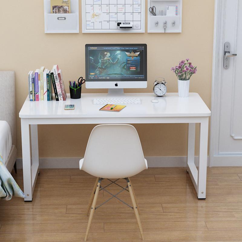 Simple Computer Desk - Compact Home Office Workstation for Small Spaces