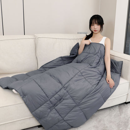 USB Electric Heating Blanket - Portable Warm Throw for Home Office & Travel