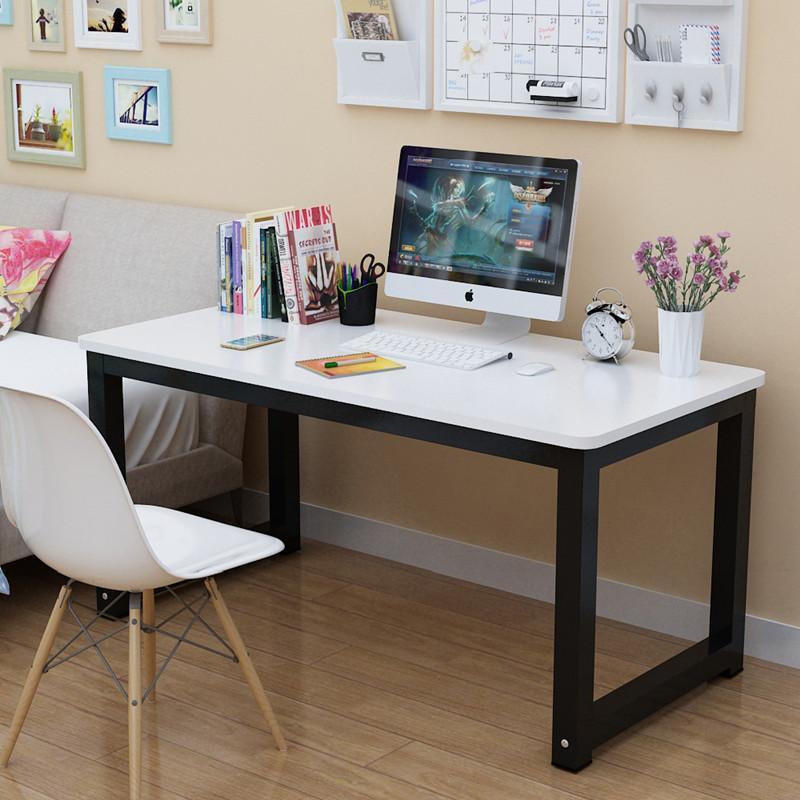 Simple Computer Desk - Compact Home Office Workstation for Small Spaces