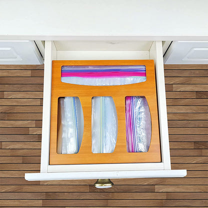 Hot Sell Bamboo Storage Box Household Goods Dispenser