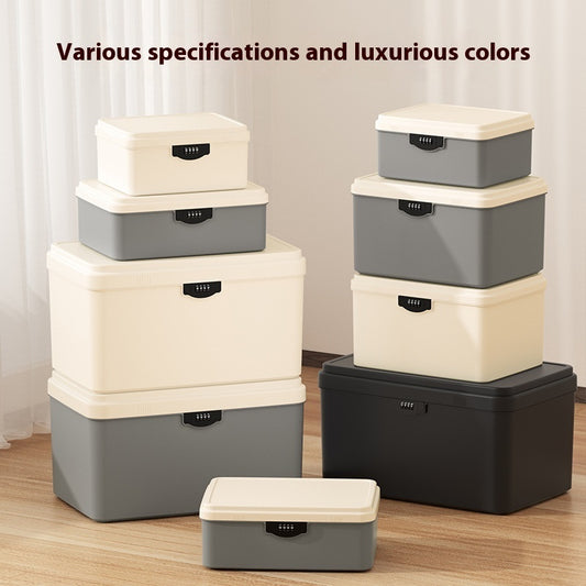 Storage Box With Lock Household Goods Storage Box