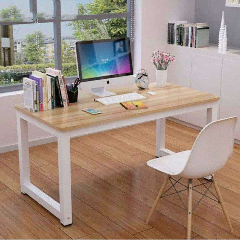Simple Computer Desk - Compact Home Office Workstation for Small Spaces