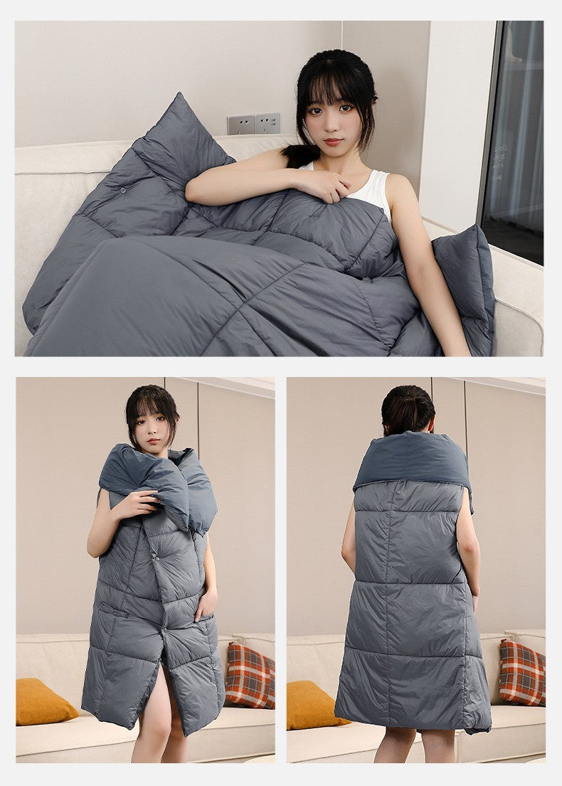 USB Electric Heating Blanket - Portable Warm Throw for Home Office & Travel