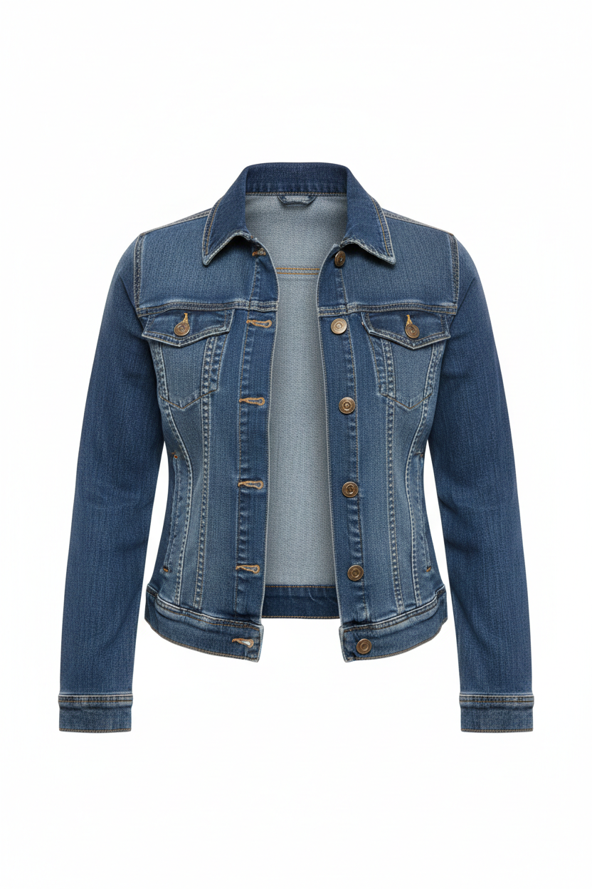 Classic blue denim jacket