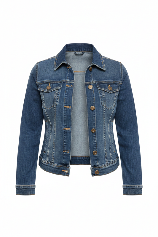 Classic blue denim jacket