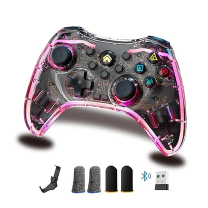 7-in-1 Wireless Game Controller Set for Switch, PC & Mobile