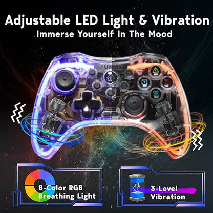 7-in-1 Wireless Game Controller Set for Switch, PC & Mobile